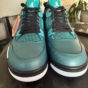 Air Jordan 4 Retro 30th Anniversary Sneakers Teal, Size 11